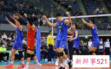 2022年世界排球联赛中国男排赛程