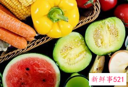 蔬菜膳食纤维含量排行