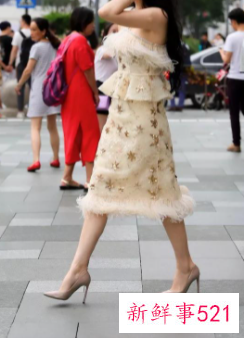 高跟鞋怎么穿好看图片