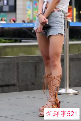 高跟鞋怎么穿好看图片