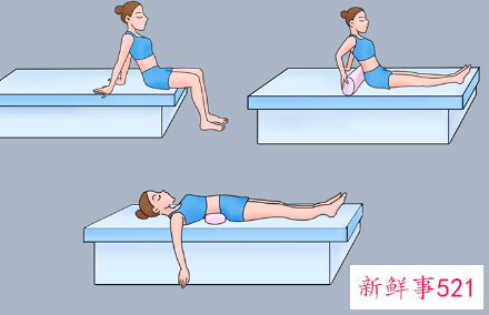 驼背晚上睡姿矫正图解