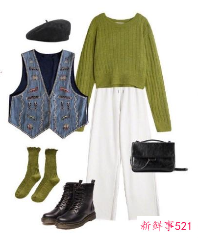 针织背心要怎么搭配