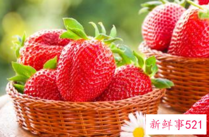 草莓营养价值高