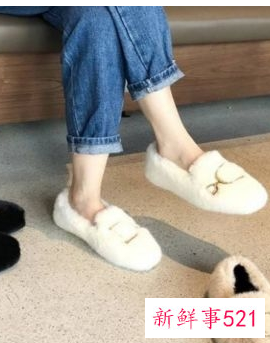 毛口豆豆鞋搭配什么裤子女