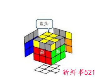 三阶魔方公式新手口诀