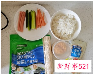 做寿司的方法和步骤