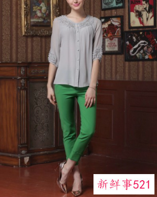 轻熟系雪纺适合自己才最美