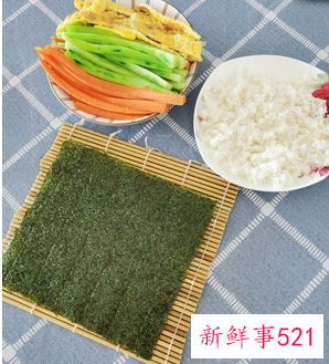 做寿司的方法和步骤