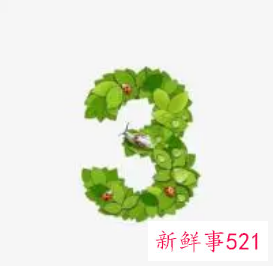 数字3在感情上的意义