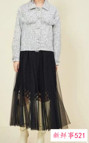 小香风短款外套怎么搭配图片