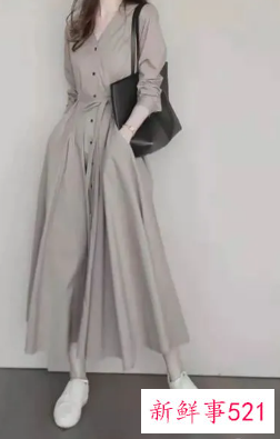 长袖连衣裙配什么鞋子