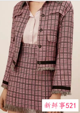 小香风短款外套怎么搭配图片