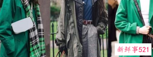 亮绿色大衣怎么搭配好看