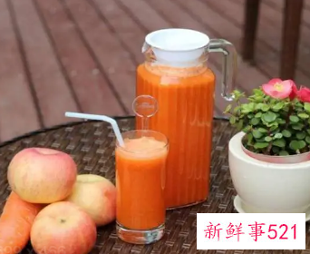 胡萝卜苹果汁坚持喝了六个月的好处