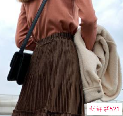 咖色半身裙搭配颜色