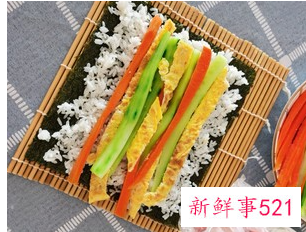 做寿司的方法和步骤