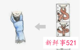 围巾的各种围法简单