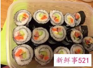 做寿司的方法和步骤