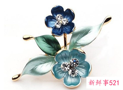 胸针的正确戴法是在左边还是在右边