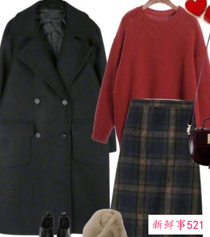 红色毛衣搭什么颜色围巾