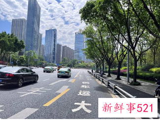 成都大运会专用车道施划工作正式启动