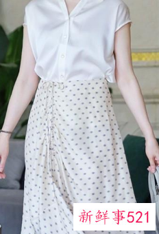 中老年蚕丝连衣裙