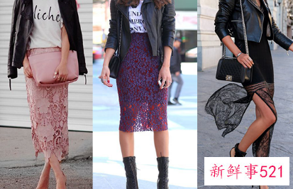 蕾丝裙搭配什么样的上衣