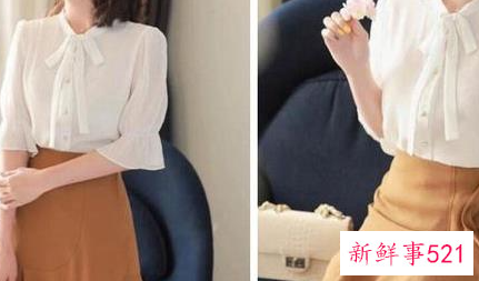 白上衣搭配黑色裤子好看吗