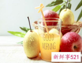喝梨汁的功效与作用