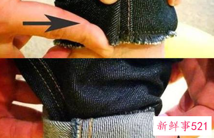 直筒牛仔裤怎么卷裤脚