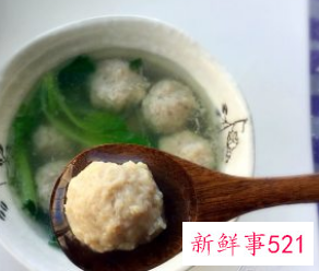 清汤猪肉丸子的做法窍门