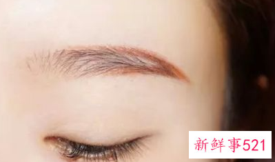 左眼眉毛画法