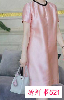 中老年蚕丝连衣裙