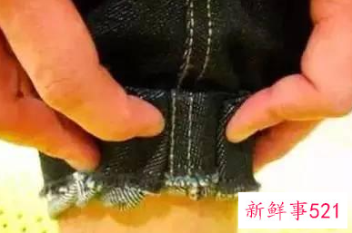 直筒牛仔裤怎么卷裤脚