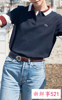 女生polo衫搭配