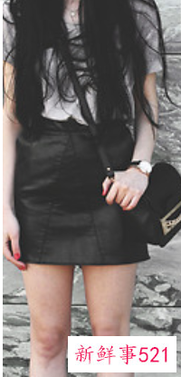 皮裙如何搭配上衣
