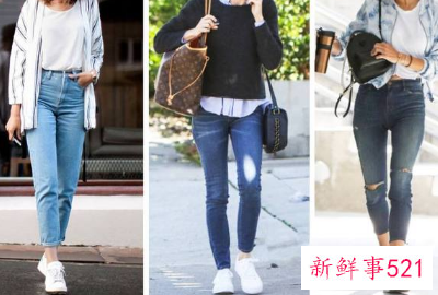 白鞋搭配什么裤子好看