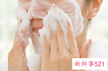 洗面奶的正确洗法