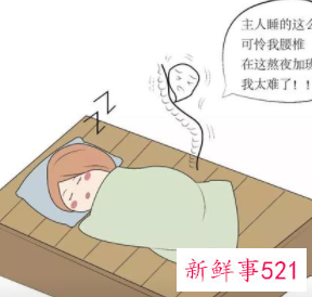 床很硬每天起来浑身疼