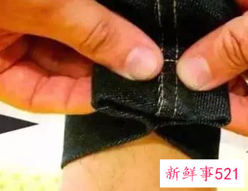 直筒牛仔裤怎么卷裤脚