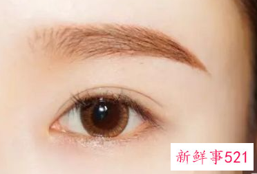 左眼眉毛画法