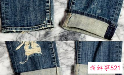 直筒牛仔裤怎么卷裤脚