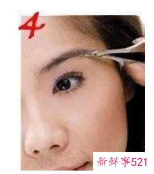 左眼眉毛画法