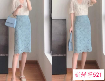 蕾丝裙搭配什么样的上衣