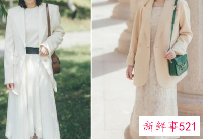 长裙配短外套还是长外套