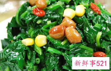 吃菠菜和什么搭配好