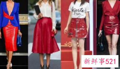 皮裙如何搭配上衣