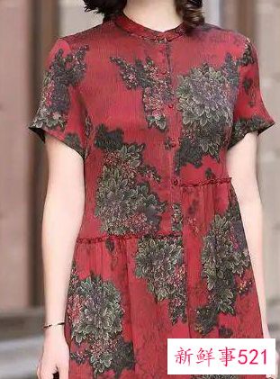 老年夏装女桑蚕丝上衣