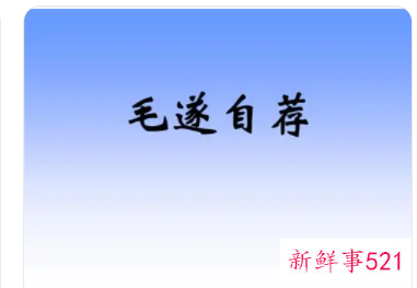 小学自荐信范文500字