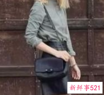 绿色皮裙怎么搭配图片